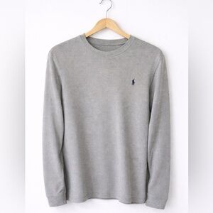 Polo by Ralph Lauren - Gray Long Sleeve Tee - Medium - men’s